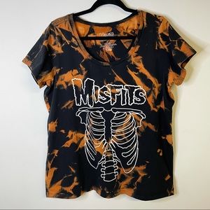 Misfits Custom Bleached Shirt originally from torrid